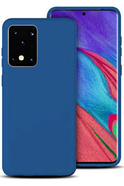 OEM Πίσω Κάλυμμα Σιλικόνης Μπλε (Galaxy S20 Ultra)