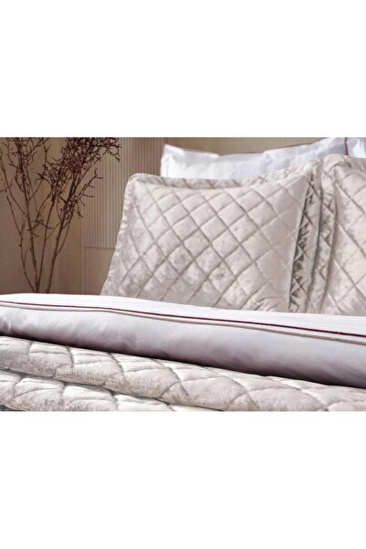 Doqu Home Luxury Yatak Örtüsü Imperial Çift Kişilik - Bej