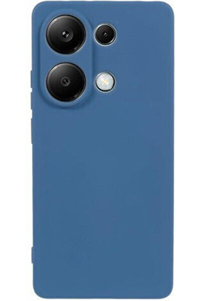 OEM Πίσω Κάλυμμα Σιλικόνης Μπλε (Redmi Note 13 Pro 4G / Poco M6 Pro 4G)