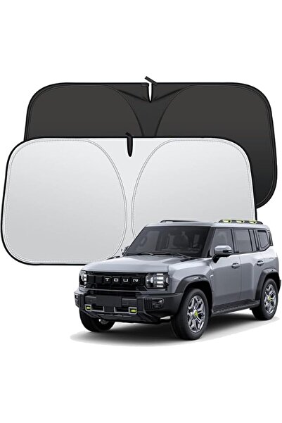 Generic Foldable Car Windshield Sun Shade Compatible with Jetour T1/T2 2023-2...