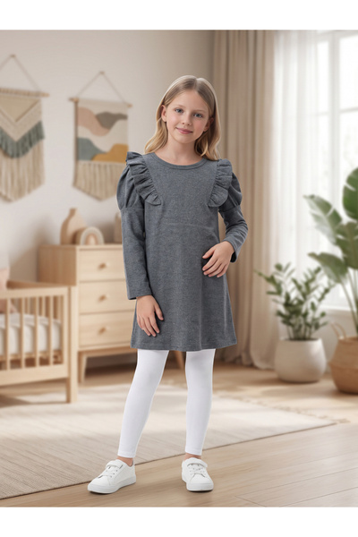 Take Two By Styli Girls A-Line Midi Dress