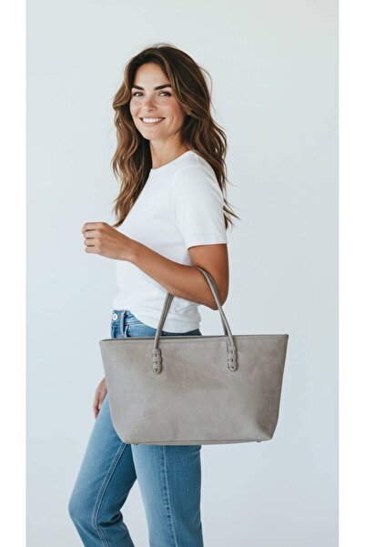 bag حقيبة كتف نسائية من جلد الغزال للموسم الجديد