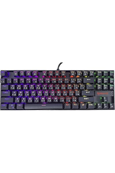 REDRAGON KUMARA K552-RGB Arabic & English Tenkeyless Compact Mechanical Gamin...