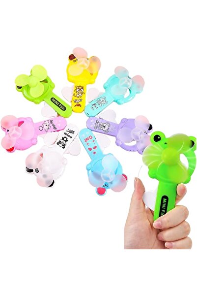 AZONEE Handheld Cooling Fans for Kids 4-12, Manual Press Summer Party Favors,...