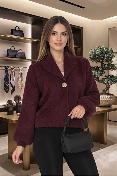 azramfashıon tekstil AZRAM ΓΥΝΑΙΚΕΙΟ ΜΟΝΤΕΡΝΟ ΠΛΕΚΤΟ ΜΠΟΥΦΑΝ