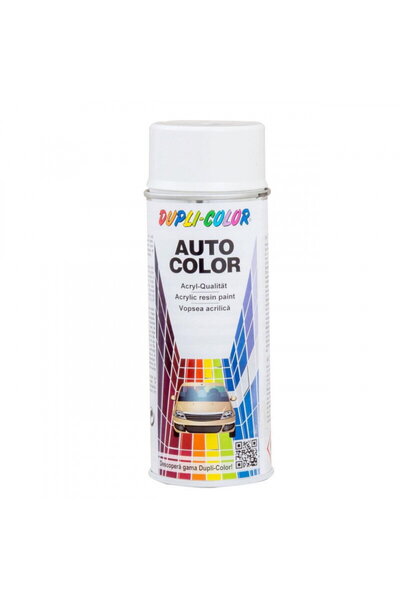 Dupli-Color Dacia non-metallic car touch-up spray paint, boreal white, 350ml