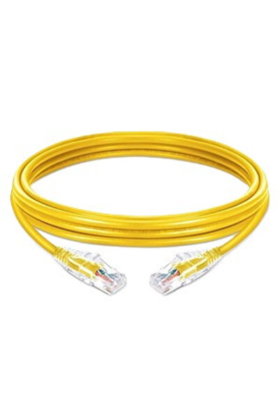 OEM Cablu de patch cupru FTP CAT6 Galben 0.5M