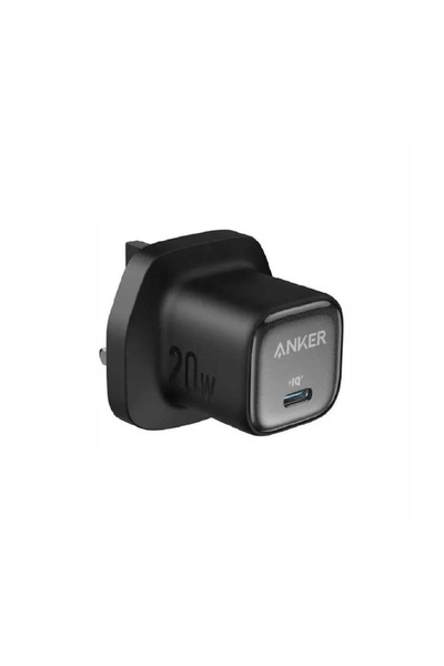 Anker شاحن جداري انكر بقوة 20 واط بمنفذ تايب سي - اسود
