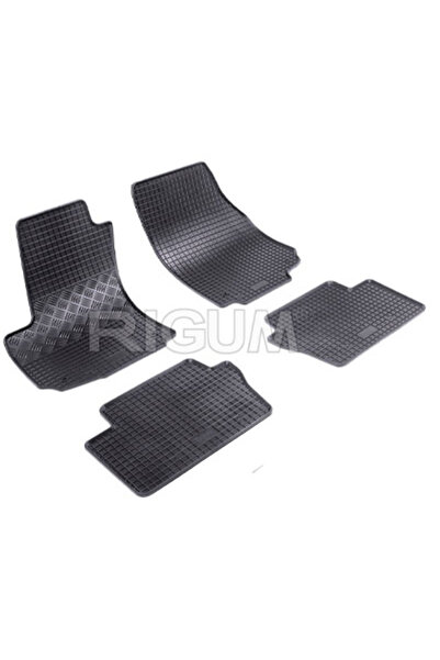 Rigum Covorașe auto din cauciuc Opel Zafira B 5 locuri, din 2005, set 4 piese