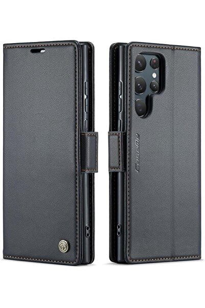 Generic Compatible with Samsung Galaxy S22 Ultra Wallet Case with RFID Blocki...