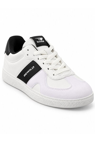 Amiral Ayakkabı Men's White Lace-Up Thick Sole Casual Comfortable Sports Shoes