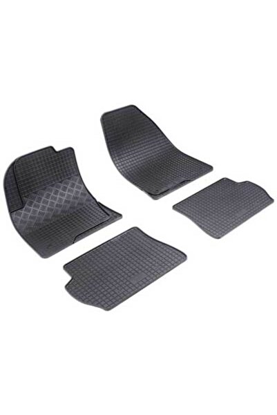 Rigum Гумени стелки за купе 900859 за Ford Fiesta, Ford Fusion и Mazda 2, чер...