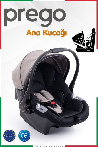 Prego Premium Ana Kucağı - Taşıma - Oto Koltuğu Özellikli Bebek Puseti