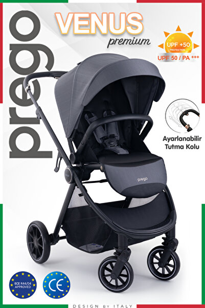 Prego Venüs Premium UV Tenteli Çift Yönlü Kolay Katlanır Bebek Arabası