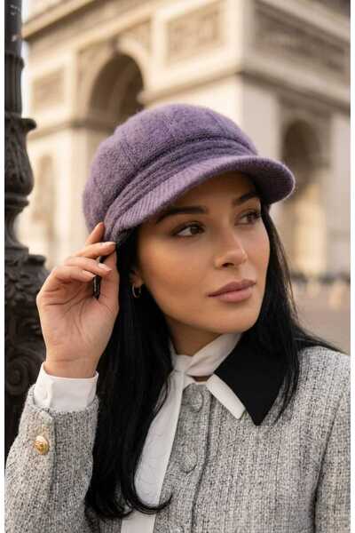 LAGRANZE French Style Visor Knitwear Women's Hat
