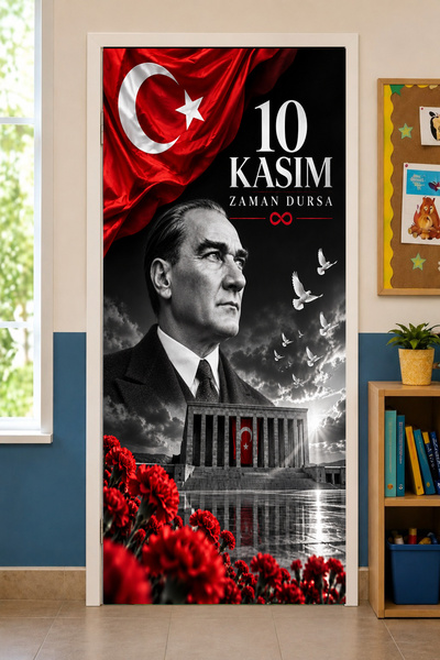 PROMISEBACKDROP2 190x75cm Ελαστική διακόσμηση πόρτας σχολικών τάξεων, 10 Νοεμ...