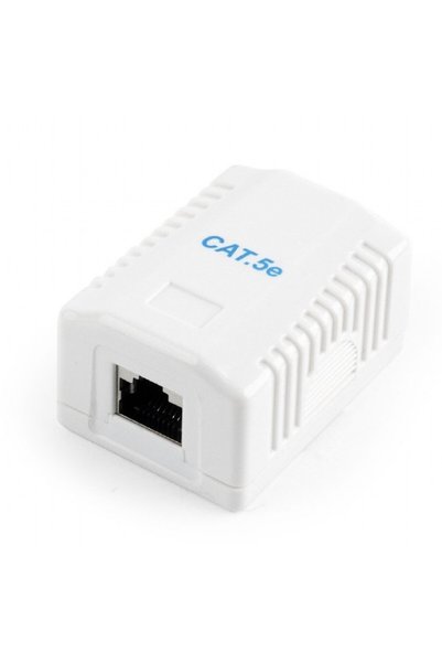Gembird RJ-45 SOCKET with 1 output, for FTP cable, Cat5e, Krone connector (LS...