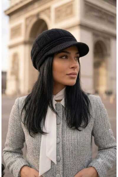 LAGRANZE French Style Visor Knitwear Women's Hat