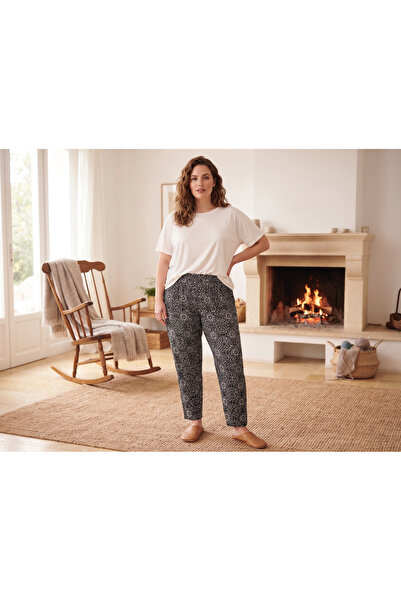 chiara grazia Suede King Size Pajama Bottoms
