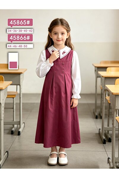 NATASHA School Apron 2 Pieces