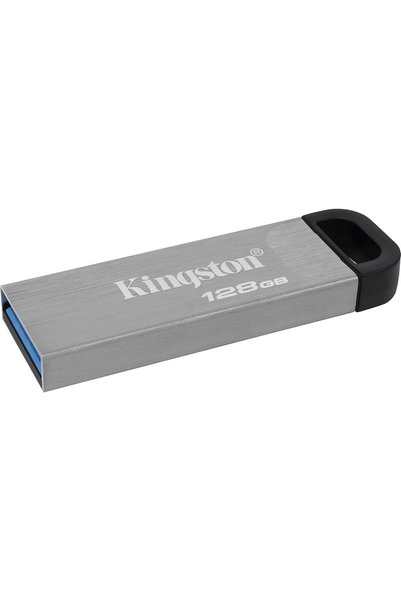 AyPenye DataTraveler Kyson 128 GB DTKN/128GB 200 MB/s'ye kadar Okuma, 60MB/s' ye kadar yazma, Metal Gövdeli