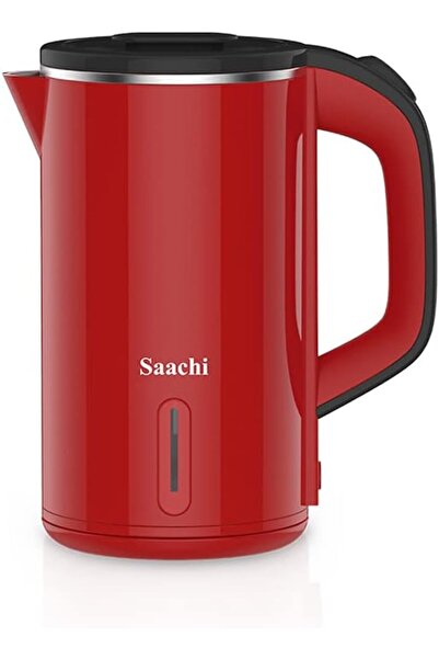 SAACHİ Electric Kettle 2L – Double Wall Design – Stainless Steel Inner Layer ...