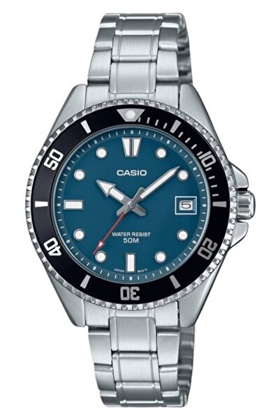 Casio MDV-10D-2A1V Men's Watch, Blue Dial, 50M Water Resistant, 38.5x10.4mm