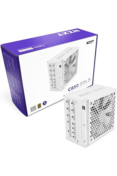 C850 Gold ATX 3.1 - Tam Modüler Düşük Gürültülü PC Oyun Güç Kaynağı - 850 Watt - 80 Plus Altın - 12V