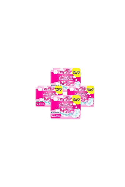 Always Breathable Soft Maxi Thick Sanitary Pad 4 x 50 Pc