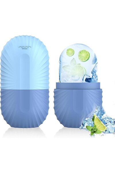 Tazweeq Ice Roller for Face and Eye, Reusable Silicone Ice Facial Roller Ice ...