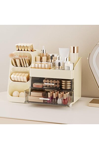 UANDME Makeup Organizer with Drawers for Vanity, Bathroom Countertop Organize...