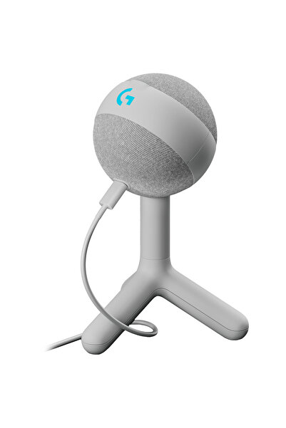 logitech Microfon de gaming Yeti Orb RGB cu LIGHTSYNC - OFF WHITE - USB, 988-...