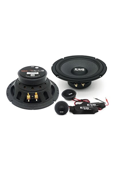 ESB Difuzoare auto 1000 1.6K2X, set sistem 2 căi, 165mm, 90W RMS, 4Ω, 4 difuz...