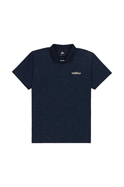 Quiksilver Erkek Lacivert Polo Strech Tshirt Eqykt04420-6800