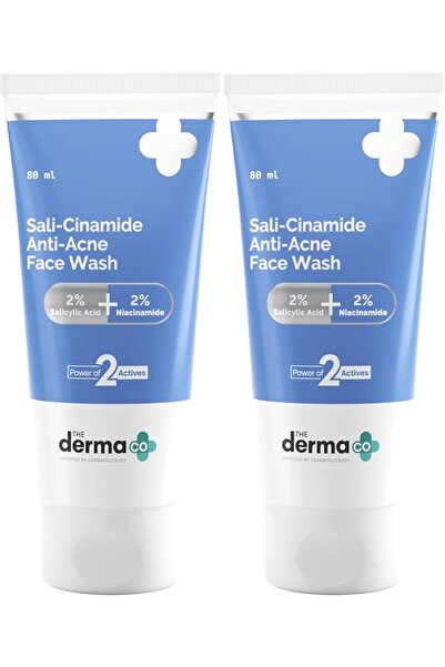 The Derma Co غسول وجه سالي-سيناميد المضاد لحب الشباب مع 2% حمض الساليسيليك و2...