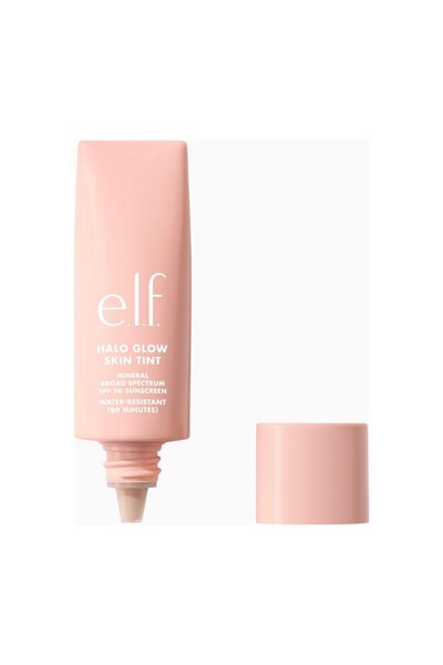 ELF E.L.F Halo Glow Skin Tint Spf 50, Natural Glow, Vegan and Spf 50 Protection