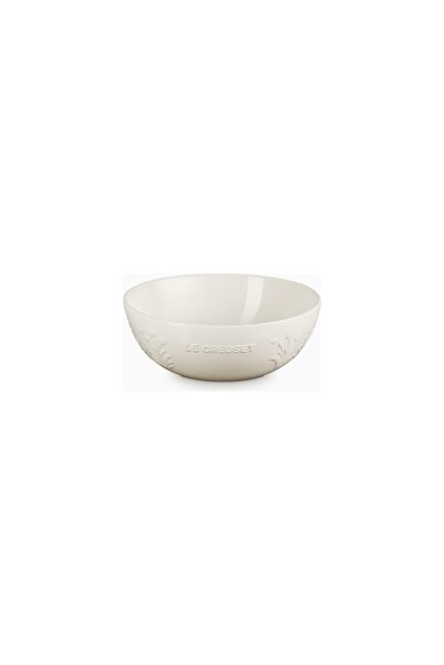 Le Creuset Jardin Ceramic Salad Bowl, Floral Patterned, Stylish and Multi-Pur...