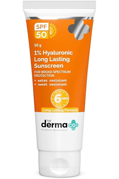 The Derma Co 1% Hyaluronic Long Lasting Sunscreen Spf 50 Pa++++ With Hyaluron...