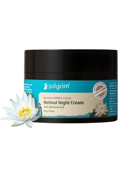 Pilgrim Korean Retinol Anti Aging Night Cream with Hyaluronic Acid & Vitamin ...