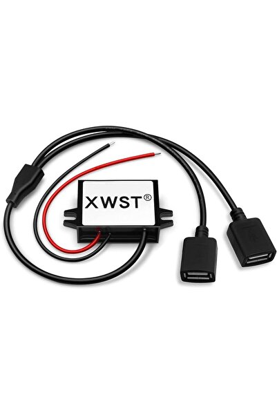 GENERAL محول جهد تيار مستمر 8-85 فولت إلى 5 فولت مع منفذين USB بقوة 3 أمبير و...