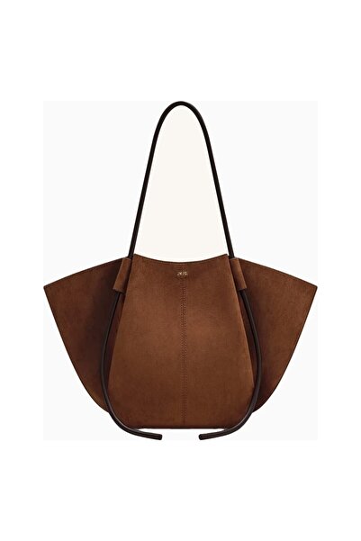 JW PEI Jwpei Faux Suede Nala Wide Women's Shoulder and Hand Bag