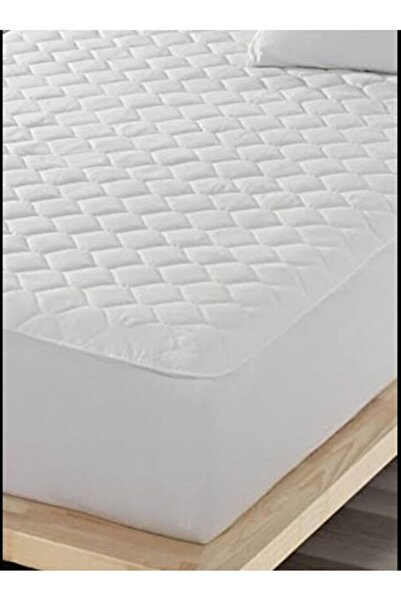 OGİ HOME Knitted Liquid-Proof Fitted Mattress Pad Single Size