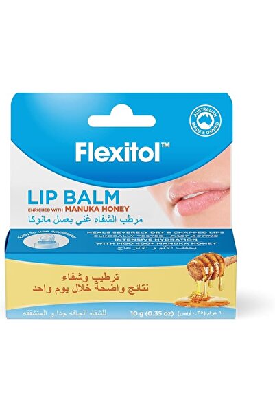 FLEXITOL Lip Balm Manuka Honey 10g Intensive Moisturizing Care for Dry Cracke...