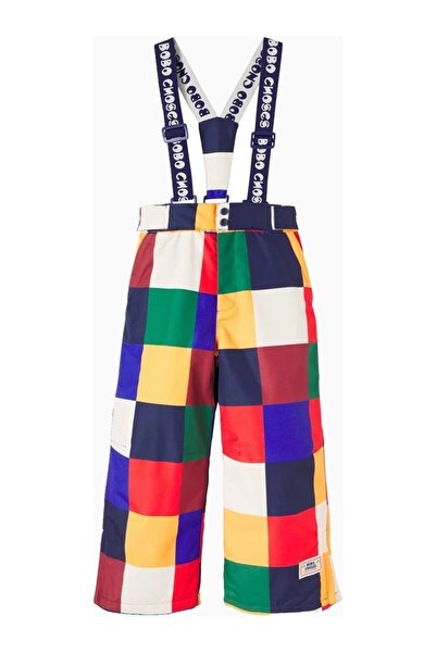 Bobo Choses Multicolor Tiles Kids Ski Salopet Pants