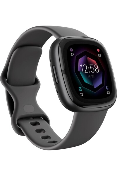 Fitbit Google Sense 2 Akıllı Saat Kadın Erkek Dahili GPS ve Telefon Fonksiyon...