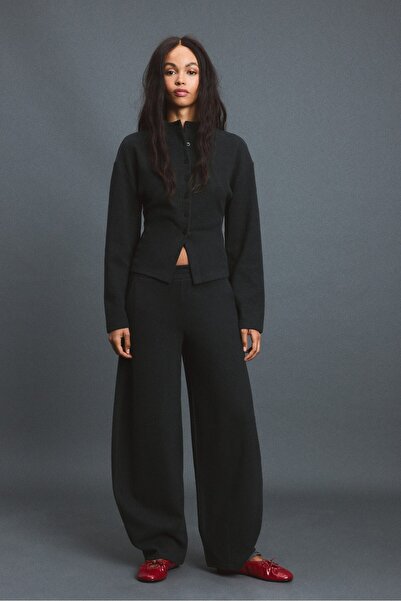 Stradivarius Yumuşak dokulu barrel jogger pantolon