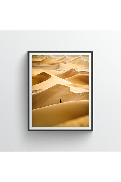 ALAYRA International Desert Dunes Landscape (40x60 cm) With Outer Frame for B...