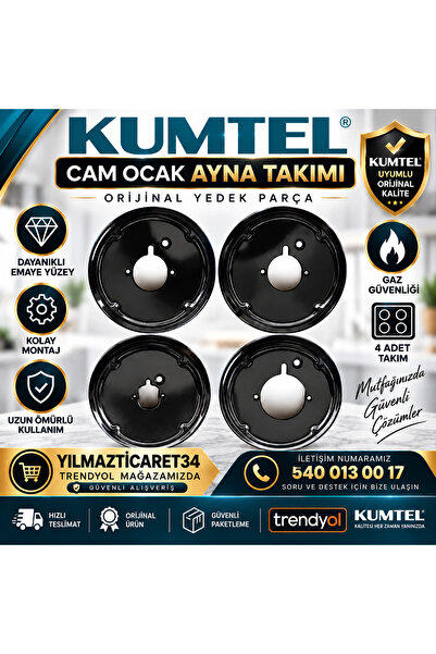 KUMTEL Ocak Izgara Alt Sacı(aynası) Emaye