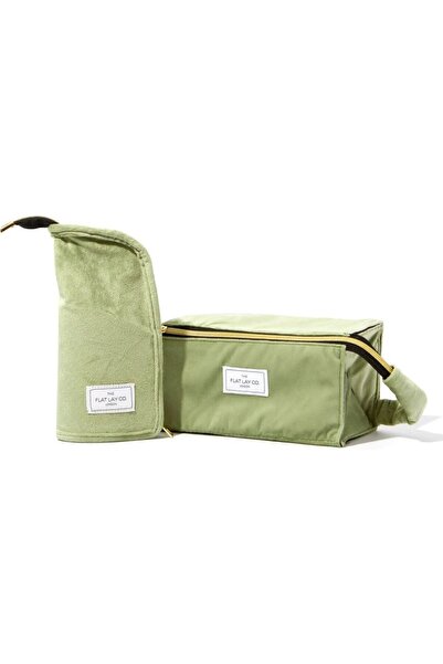 The Flat Lay Co. Lookfantastic Makeup Bag Duo, Stylish and Practical Makeup S...