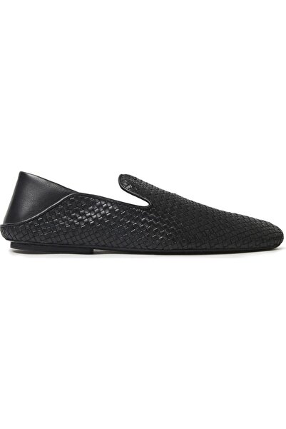 Bottega Veneta Adamo Intrecciato Leather Slippers